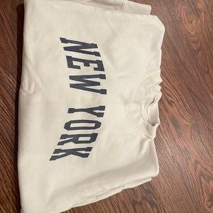 Brandy Melville NY crewneck